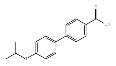 4'-Isopropoxy-[1,1'-biphenyl]-4-carboxylic acid 结构式