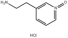 3-Pyridineethanamine, 1-oxide, hydrochloride (1:1) 结构式