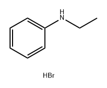 N-乙基苯胺氢溴酸盐 结构式