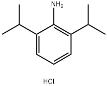 2,6-Diisopropylaniline hydrochloride 结构式