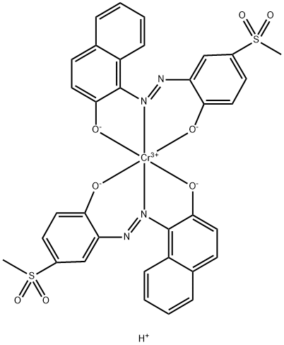 Acid violet 78 (C.I. 12205) 结构式
