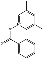 N-(3,5-Dimethyl-1-pyridinio)benzamidate 结构式