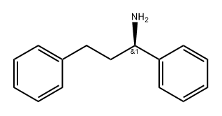 Benzenepropanamine, α-phenyl-, (αR)- 结构式