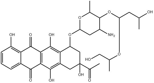 Carminomicin 3 结构式