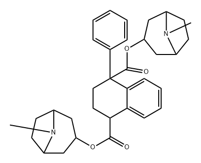 颠茄次碱 结构式