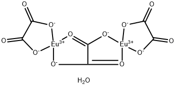 草酸铕水合物(III) 结构式