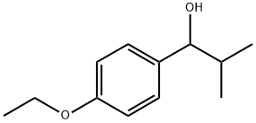 1-(4-ethoxyphenyl)-2-methylpropan-1-ol 结构式