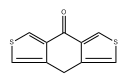 4H,8H-Benzo[1,2-c:4,5-c']dithiophen-4-one 结构式