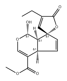 黄蝉花素 结构式