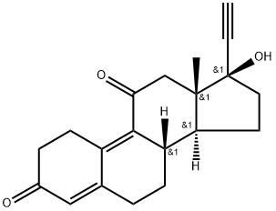 11-keto-delta-9-norethisterone 结构式
