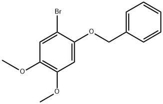 1-(Benzyloxy)-2-bromo-4,5-dimethoxybenzene 结构式