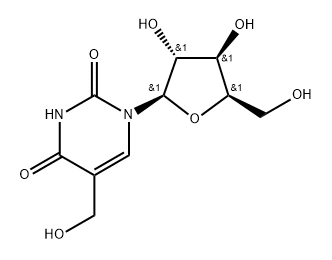 5-Hydroxymethyl xylouridine 结构式