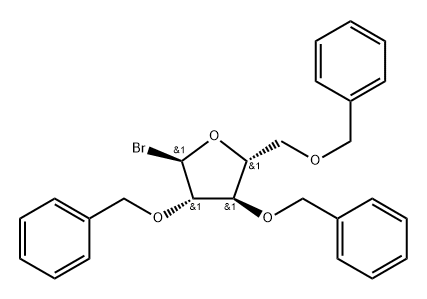 α- D -Arabinofuranosyl bromide, 2,3,5-tris-O-(phenylmethyl