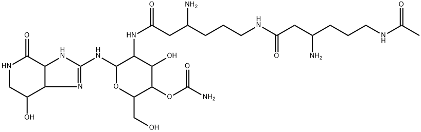 N-beta-acetylstreptothricin E 结构式