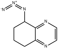Quinoxaline, 5-azido-5,6,7,8-tetrahydro- 结构式