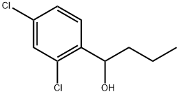 Benzenemethanol, 2,4-dichloro-α-propyl- 结构式
