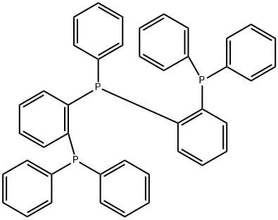 ((苯基膦二基)双(2,1-亚苯基))双(二苯基膦) 结构式