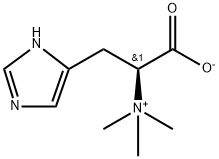 L-组氨酸甜菜碱 结构式