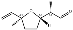 2-Furanacetaldehyde, 5-ethenyltetrahydro-α,5-dimethyl-, (αS,2S,5S)- 结构式