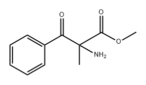 Phenylalanine,  -alpha--methyl--bta--oxo-,  methyl  ester 结构式