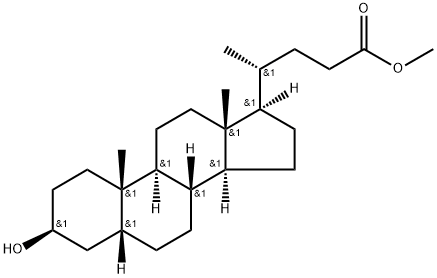 Methyl Isolithocholate-d7 结构式