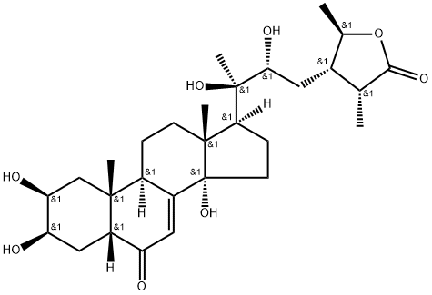 25-EPI-28-EPI-杯苋甾酮 结构式