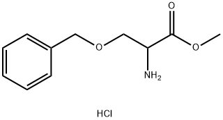 Serine, O-(phenylmethyl)-, methyl ester, hydrochloride (9CI) 结构式