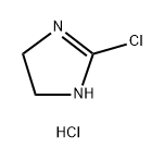 1H-Imidazole, 2-chloro-4,5-dihydro-, hydrochloride (1:1) 结构式