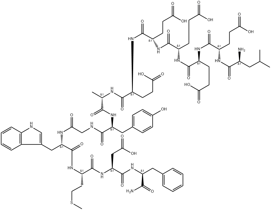 MINI GASTRIN I, HUMAN 结构式