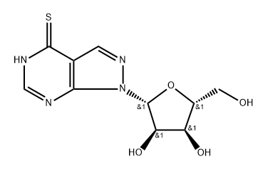 thiopurinol ribonucleoside 结构式