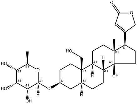 cannogenol-3-O-beta-D-allomethyloside 结构式