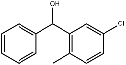 (5-chloro-2-methylphenyl)(phenyl)methanol 结构式