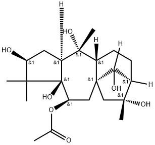 Rhodomollein XIII 结构式