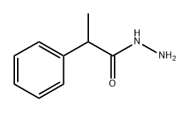 2-PHENYL-PROPIONIC ACID HYDRAZIDE 结构式