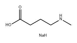 N-甲基-4-氨基丁酸钠盐 结构式