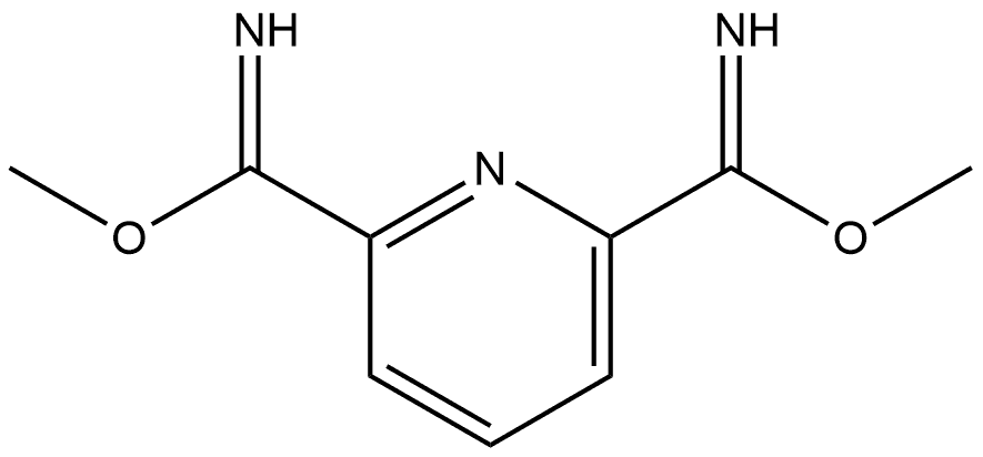 2,6-Pyridinedicarboximidic acid, 2,6-dimethyl ester 结构式