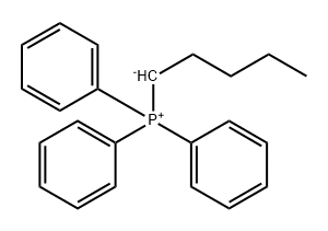 Phosphonium, pentyltriphenyl-, inner salt 结构式