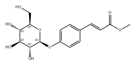 化合物LINOCINNAMARIN 结构式