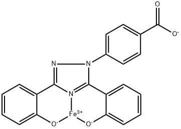 地拉罗斯铁螯合物 结构式