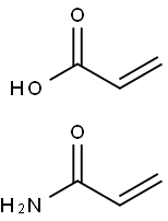 Polyacrylamide, anionisch mit einem Restmonomergehalt <0,1 % 结构式