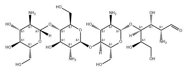 chitotetrose 结构式