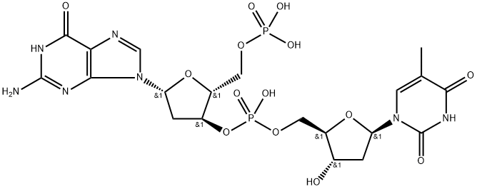 polydeoxy(guanine-thymine) nucleotide 结构式