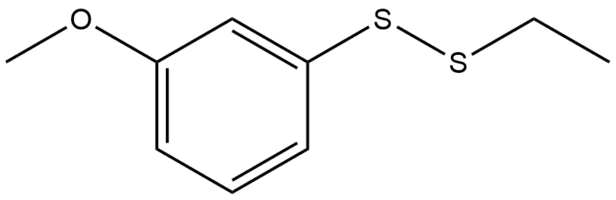 Disulfide, ethyl 3-methoxyphenyl (9CI) 结构式