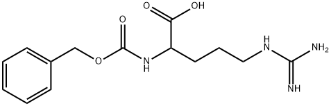 ((苄氧基)羰基)精氨酸 结构式