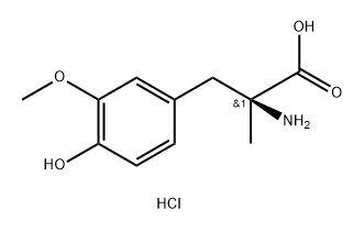 甲基多巴杂质1 盐酸盐(甲基多巴EP杂质A盐酸盐) 结构式