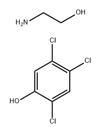 2,4,5-三氯酚乙醇胺盐 结构式