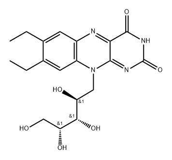 7,8-diethylflavin 结构式