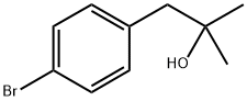 1-(4-溴苯基)-2-甲基丙烷-2-醇 结构式