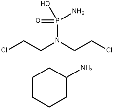 Phosphoramide mustard cyclohexamine salt 结构式