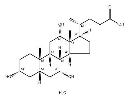 Cholaic acid·hydrate 结构式